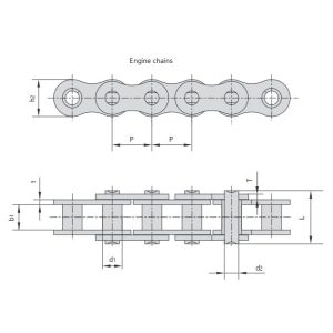שרשרת מנוע אופנוע