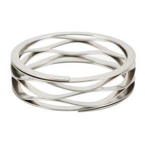 קפיץ גלי רב-סיבובי עם קצוות מרופדים