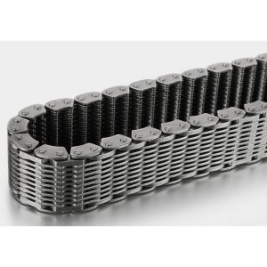 שרשרת משוננת עם פינים עגולים