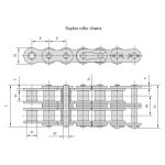 שרשראות רולר מסדרת Heavy Duty