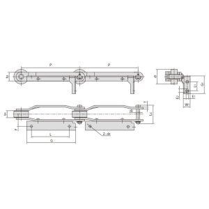 שרשרת מסוע למכונות טבק