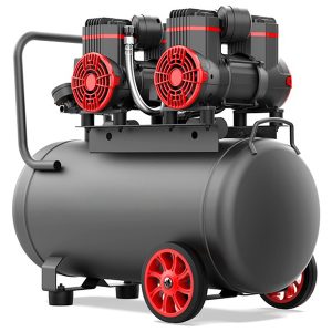 מדחס אוויר ללא שמן עם ראש כפול