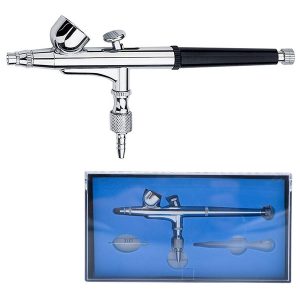 מברשת אוויר כפולה עם הזנה כבידתית