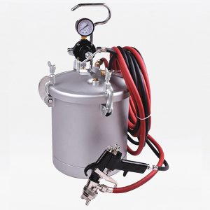 אקדח ריסוס עם מיכל לחץ