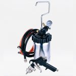 אקדח ריסוס עם מיכל לחץ