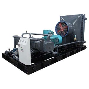 מדחס גז טבעי המותקן על מסילה