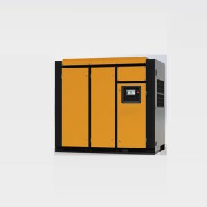 מדחס אוויר סיבובי עם בורג כפול בתדר משתנה