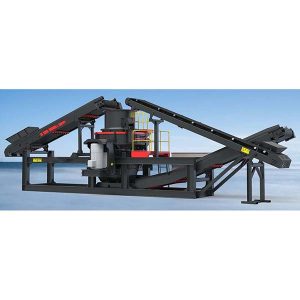 תחנת ריסוק חול ניידת