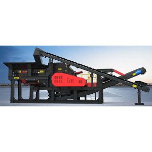 תחנת גריסה מותקנת על מסילה